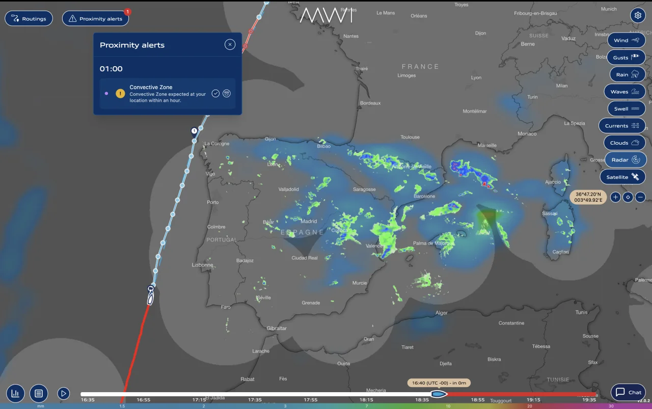 Early extreme weather alerts